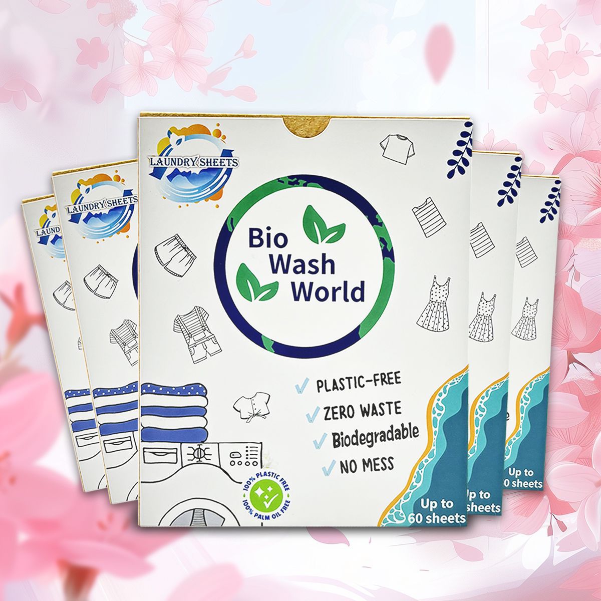 Wasstrips Lentegeur 480 wasjes